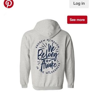 Andrew McMahon In the Wilderness hoodie